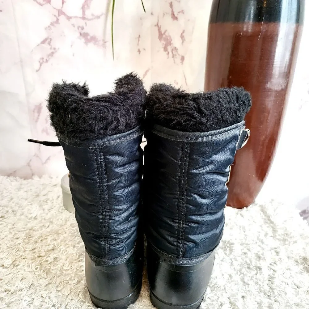 Sorel waterproof duck boots with warm wool lining
